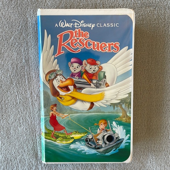 Walt Disney’s The Rescuers VHS Black Diamond Classic. - Picture 1 of 6
